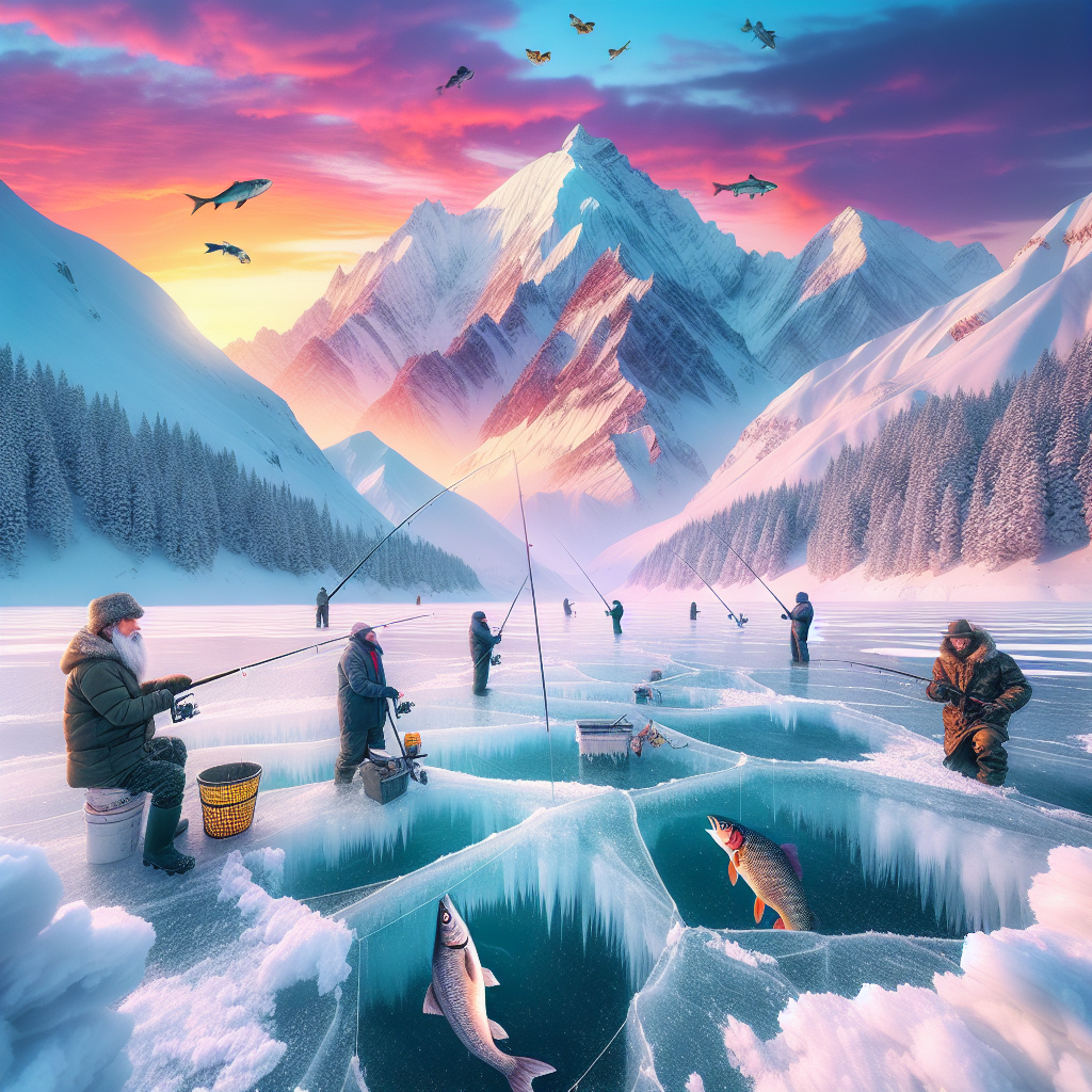 Ice fishing destination